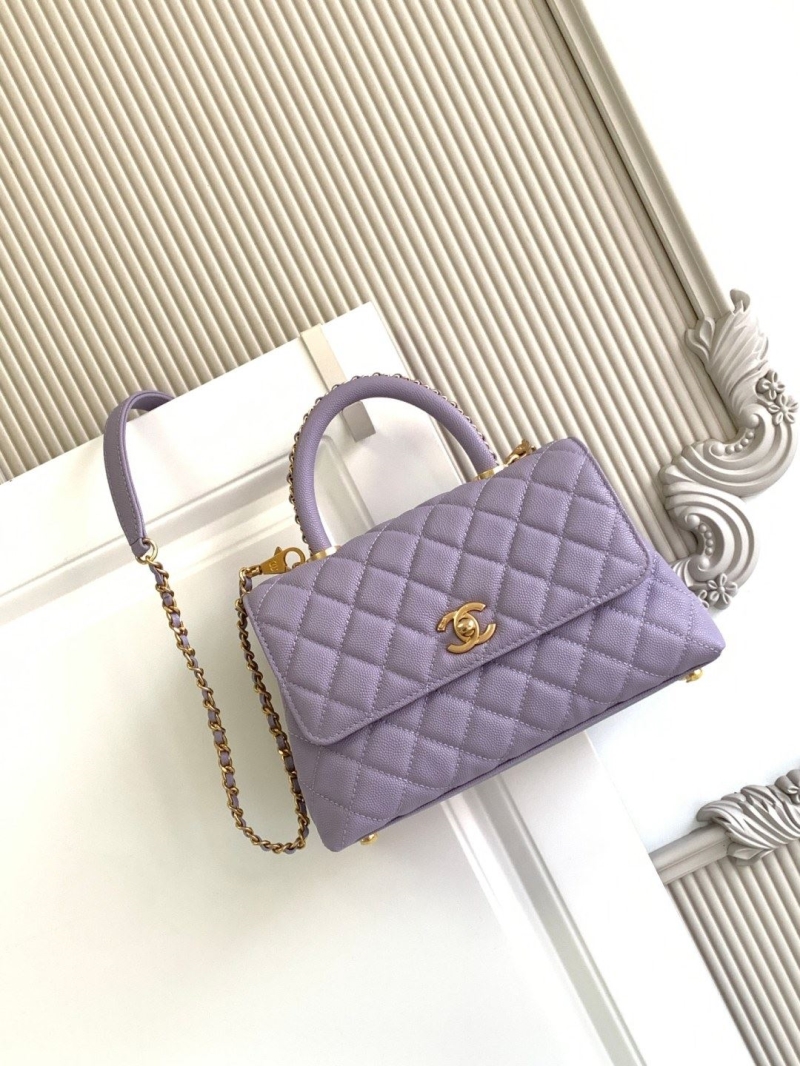 Ch**el top handle bags